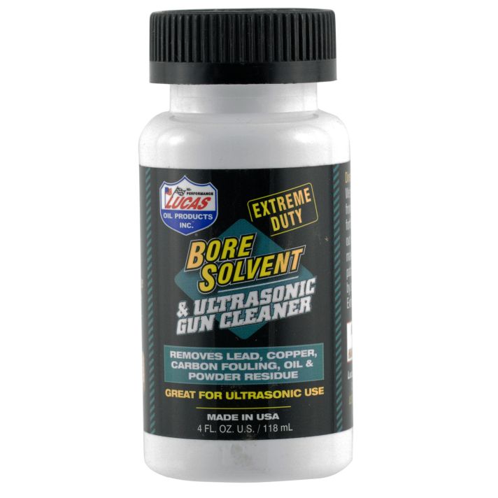 Lucas Oil 10907 Extreme Duty Bore Solvent Against Rust and Corrosion 4 oz Jar