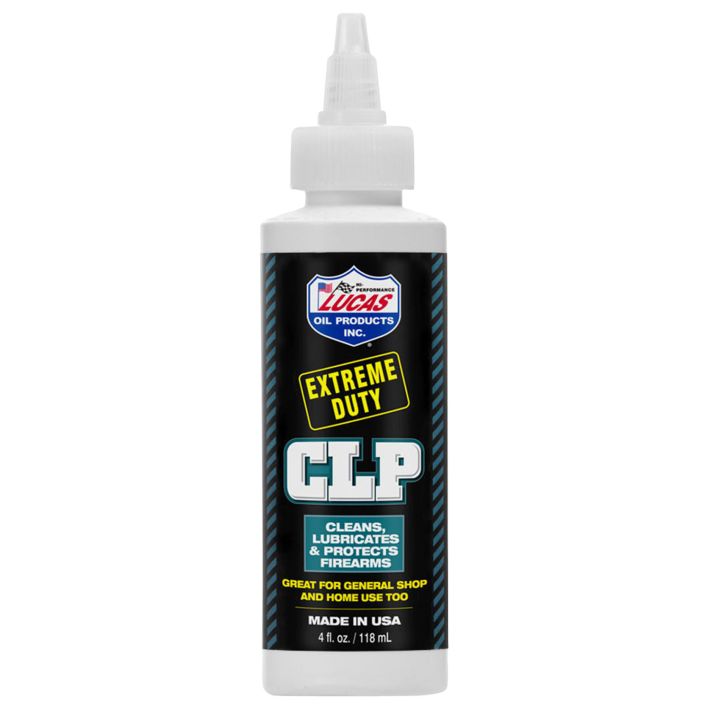 Lucas Oil 10915 Extreme Duty CLP Cleans, Lubricates, Prevents Rust & Corrosion 4 oz Squeeze Bottle