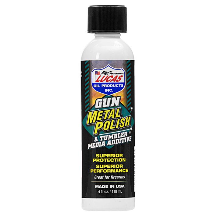 Lucas Oil 10878 Gun Metal PolishAgainst Rust and Corrosion 4 oz Bottle