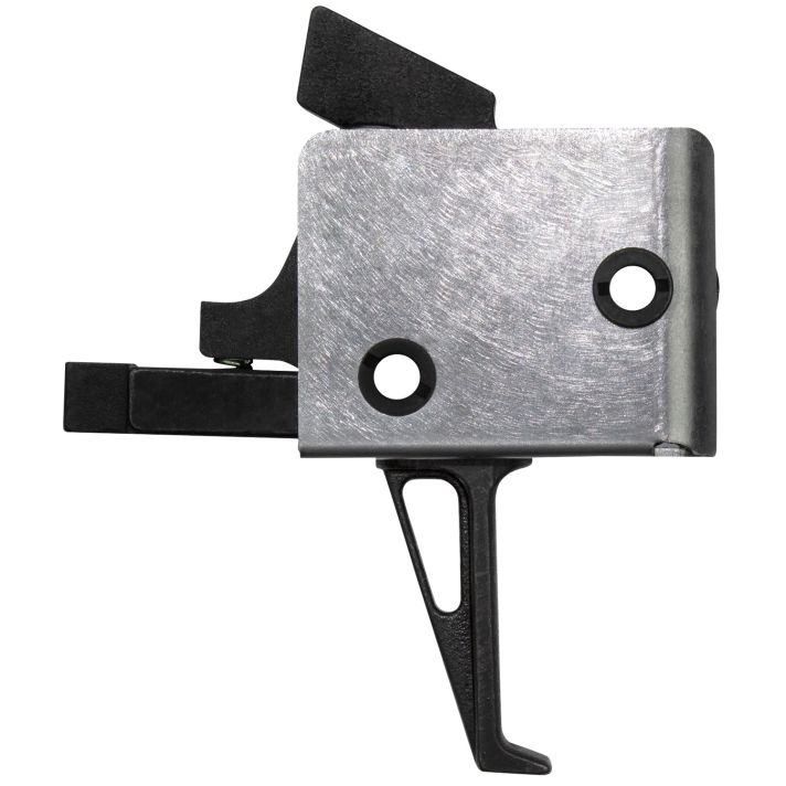 CMC Triggers 91503 Drop-InSingle-Stage Flat Trigger w/ 3-3.50 lbs Draw Weight & Black/Silver Finish