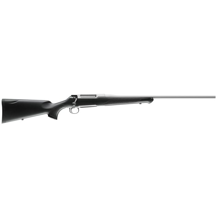 Sauer S1SX65C 100 Silver XT Full Size 6.5 Creedmoor 5+1 22" Stainless Steel Cerakote Barrel, Stainless Cerakote Drilled & Tapped Steel Receiver, Black Max Synthetic Stock