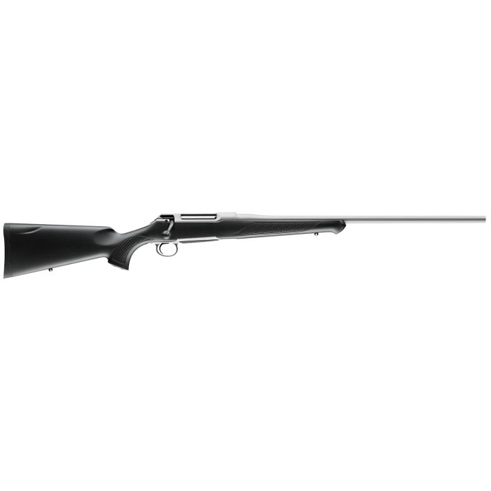 Sauer S1SX7MM 100 Silver XT 7mm Rem Mag Caliber with 4+1 Capacity, 24" Barrel, Stainless Cerakote Metal Finish & Black Fixed Ergo Max Stock Right Hand (Full Size)