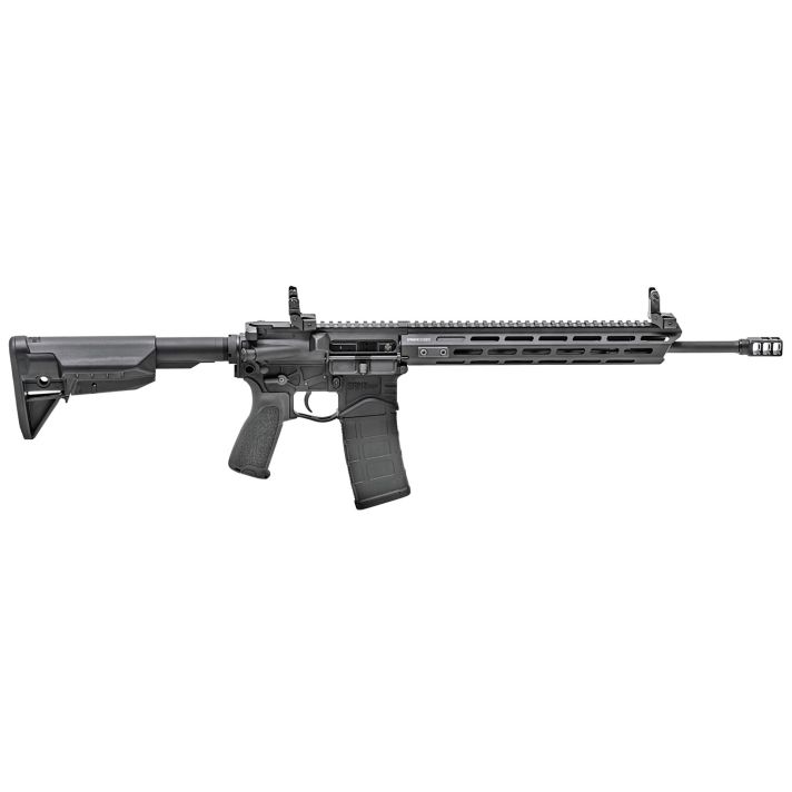 Springfield Armory STE916556B SAINT Edge 5.56x45mm NATO 30+1 16" Black Melonite Barrel Black Hard Coat Anodized Rec Black Adjustable Bravo Mod 0 SopMod Stock Black Bravo Mod 2 Grip Right Hand