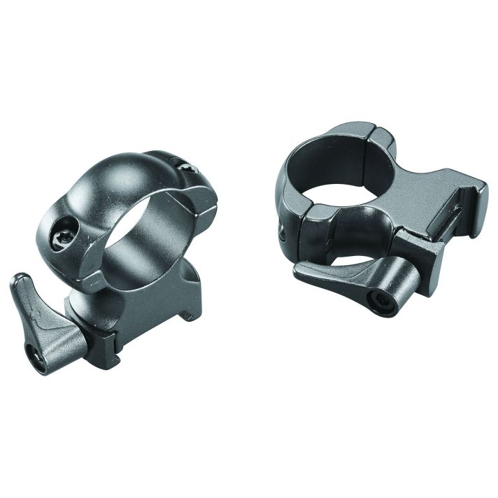 Weaver Mounts 49327 Lever LokMatte Black 1" Extra High