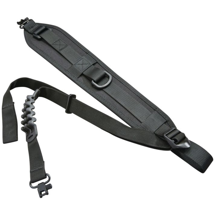 Butler Creek 80095 Quick Carry Rifle/Shotgun Sling Black Neoprene 27"- 36" OAL 1.25" Wide Adjustable Padded Design & QD Swivels