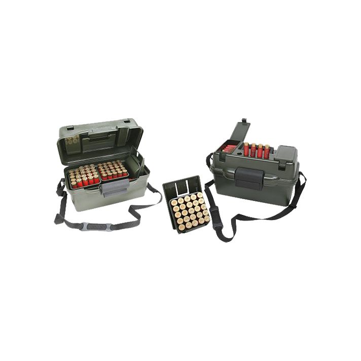 MTM Case-Gard SH1001209 Shotgun Hunter Case12 Gauge Wild Camo Polypropylene 100rd