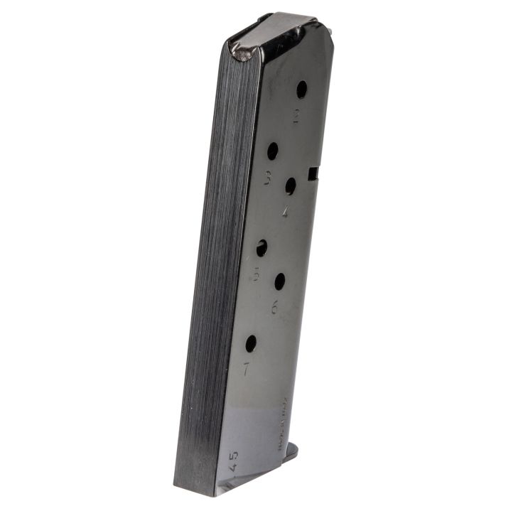 Mec-Gar MGCG4507B Standard7rd 45 ACP Fits 1911 Government Blued Carbon Steel