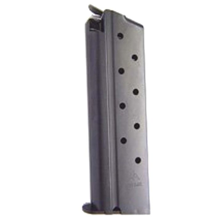 Mec-Gar MGCGOV10B StandardBlued Detachable 8rd 10mm Auto for 1911 Government