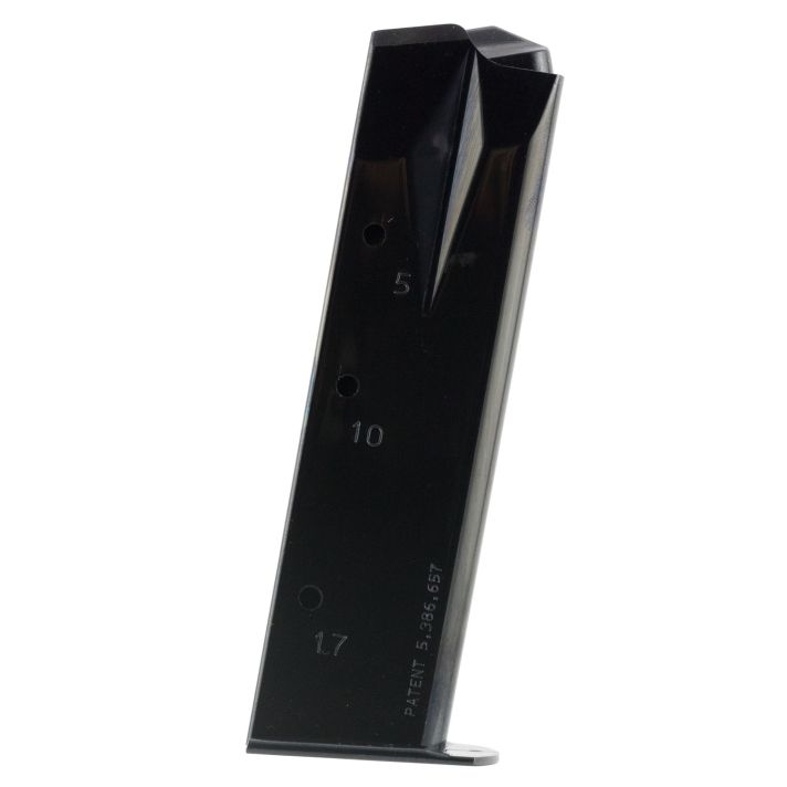 Mec-Gar MGRP8517B StandardBlued Detachable 17rd 9mm Luger for Ruger P95/P85/P89/P93/P94