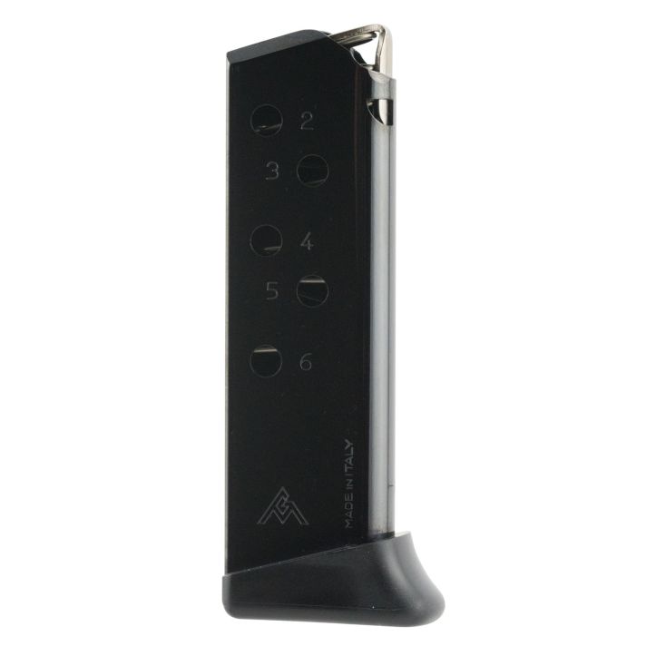 Mec-Gar MGWPPKFRB StandardBlued Detachable w/ Finger Rest 6rd 380 ACP for Walther PPK