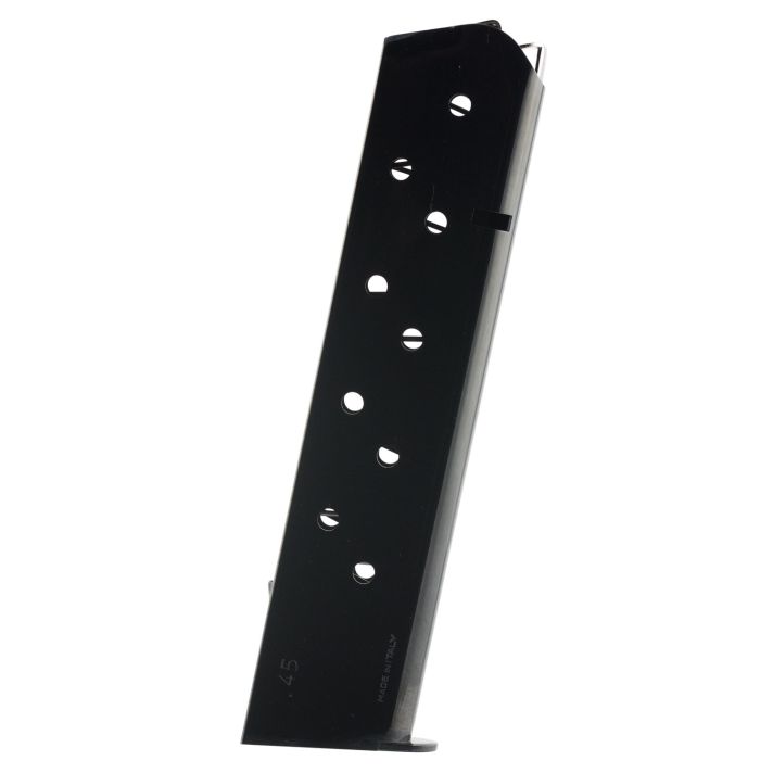 Mec-Gar MGCG4510B StandardBlued Detachable 10rd 45 ACP for 1911 Government