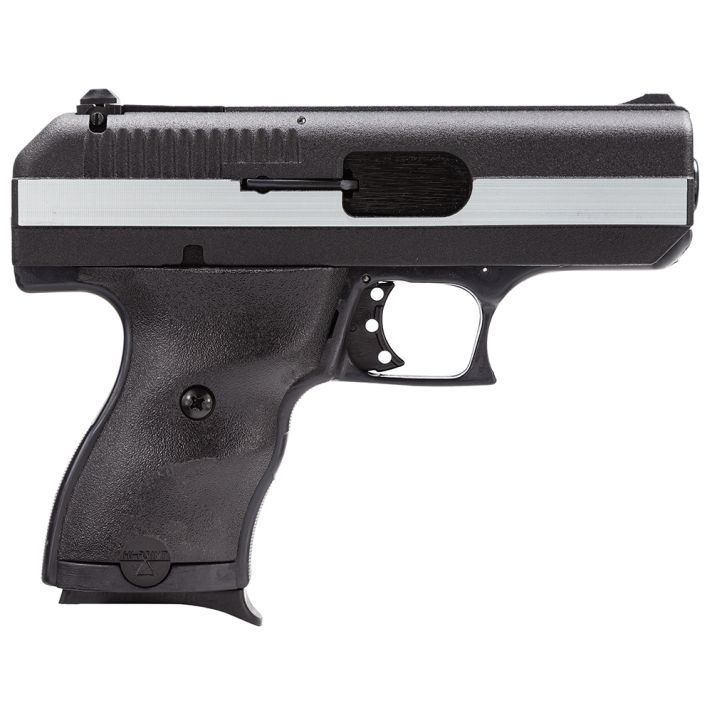 Hi-Point CF380 CF380 ACP 8+1, 3.50" Black Steel Barrel, Black Powder Coated/Chrome Serrated Steel Slide, Black Polymer Frame & Grip