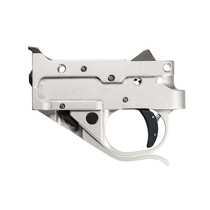 Timney Triggers 10221C16 Replacement TriggerSingle-Stage Curved Trigger with 2.75 lbs Draw Weight & Silver/Black Finish for Ruger 10/22