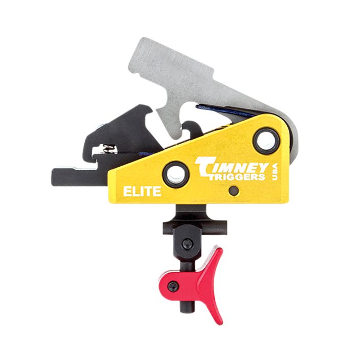 Timney Triggers 660CE Calvin Elite1.50-2 lbs Draw Weight & Black/Gold Finish for AR-Platform