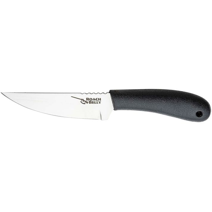 Cold Steel 20RBC Roach Belly4.50" Fixed Serrated 4116 Stainless Steel Blade/Black Polypropylene Handle