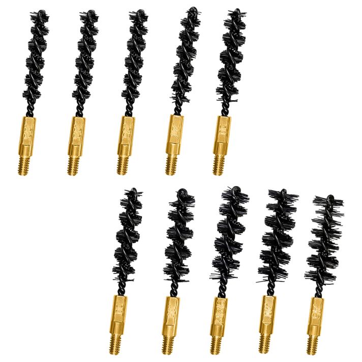 Otis FG380BPN Variety BrushesMulti-Caliber Rifle/Pistol Firearm Nylon Bristles 10 Pk.