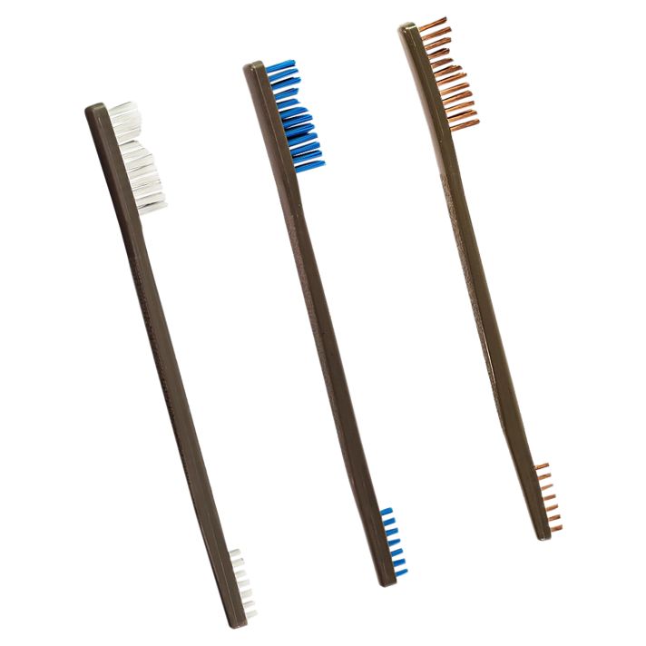 Otis FG3163NBBZ AP BrushesUniversal Bronze/Nylon Bristles 3 Pack