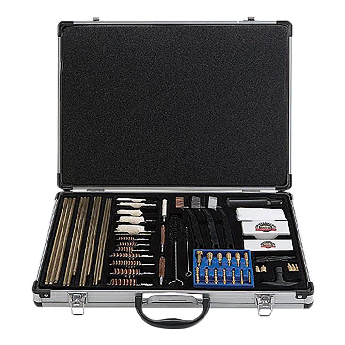 DAC UGC100S Super Deluxe Universal Gun Cleaning Kit Multi-Caliber/61 Pieces Silver