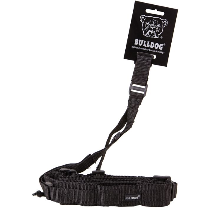 Bulldog BD825 TacticalAdjustable 3 Point Sling Black Nylon Webbing