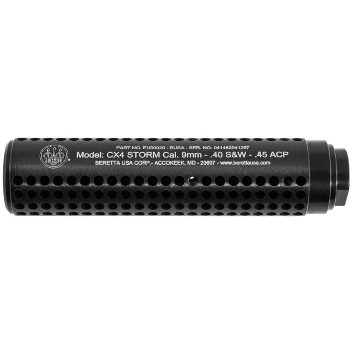 Beretta USA EU00029 Barrel Shroud9mm/40/45 Cal Black Aluminum Fits Beretta CX4