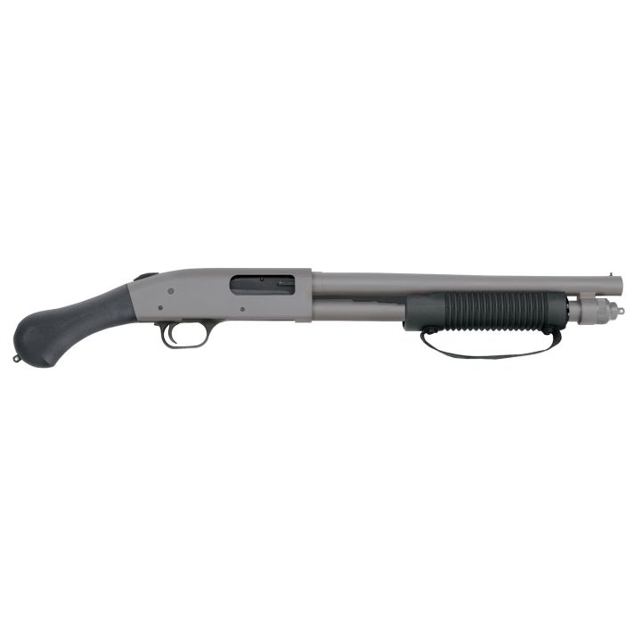 Mossberg 50656 590 Shockwave JIC 12 Gauge 3" 14.38" 5+1 Stainless Steel Cerakote Black Fixed Raptor Birdshead Grip