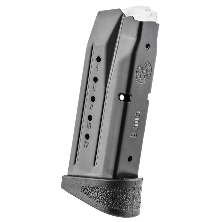 Smith & Wesson 194530000 M&P Compact 12rd 9mmLuger Blued Steel