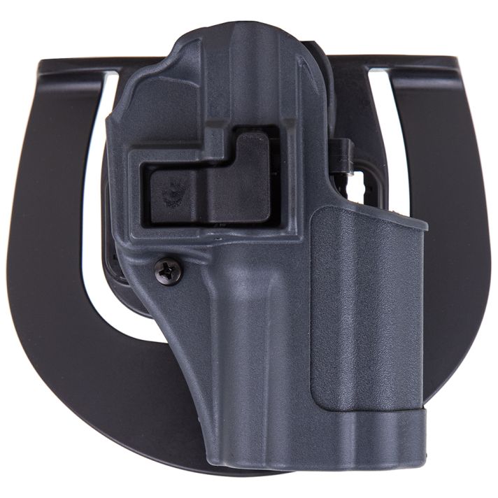 Blackhawk 413507BKR Serpa CQC Sportster OWB Size 07 Gun Metal Gray Polymer Paddle Fits Springfield XD/XD-M/Mod.2 3.80-4" Barrel Right Hand