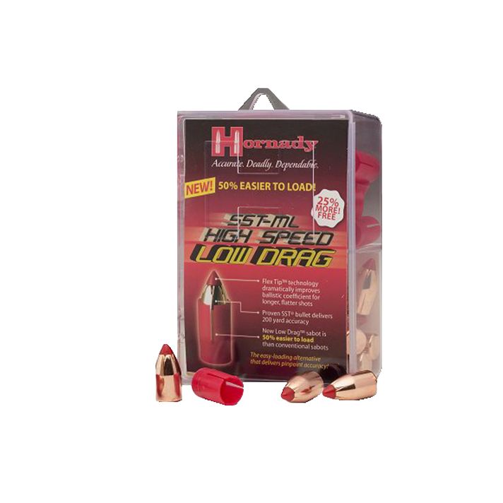 Hornady 67273 SST-ML50Cal Sabot Super Shock Tip 250gr 20 Per Box/10 Case