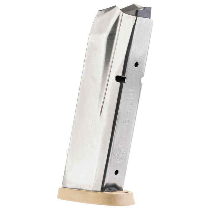 Smith & Wesson 194700000 M&P10rd 45ACP Brown Floor Plate Steel