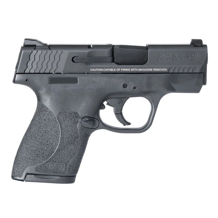 Smith & Wesson LE 11810 M&P 9 Shield M2.0
9mm Luger Double 3.1" TNS 7+1/8+1 Black Polymer Grip Black Polymer Frame Black Armornite Stainless Steel Slide