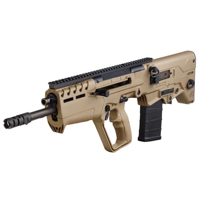 IWI US T7FD16 Tavor 7 7.62x51mm NATO Caliber with 16.50" Barrel, 20+1 Capacity, Flat Dark Earth Metal Finish, Flat Dark Earth Fixed Bullpup Stock & Polymer Grip Right Hand