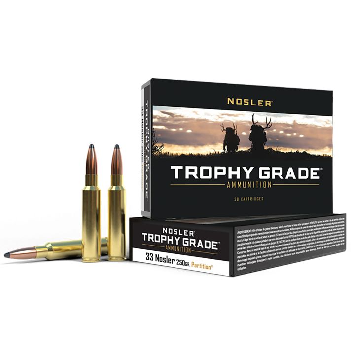 Nosler 60134 Trophy Grade33Nosler 250gr Nosler Spitzer Partition 20 Per Box/10 Case