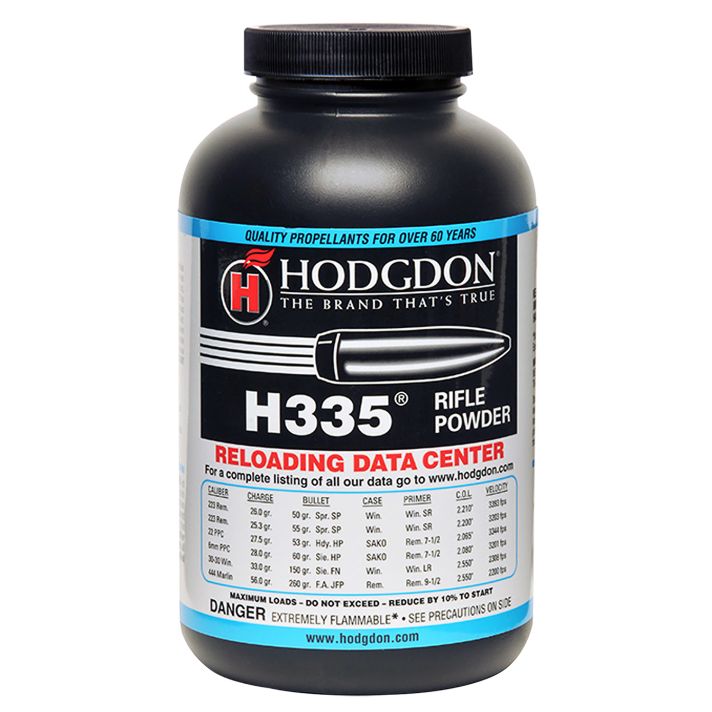 Hodgdon 3351 Spherical H335 Rifle Powder Multi-Caliber 1 lb