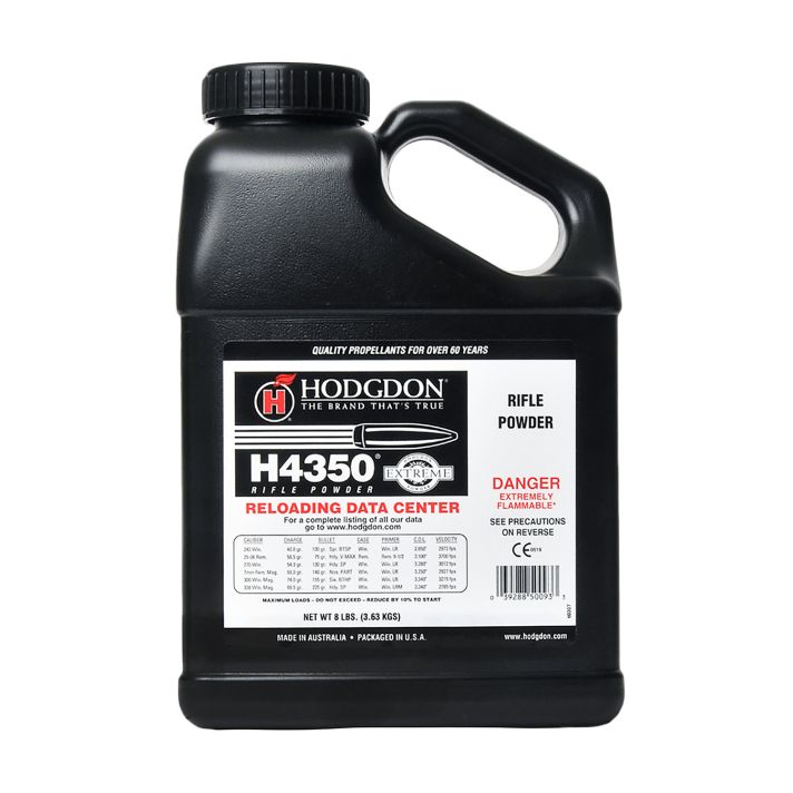 Hodgdon 43508 Extreme H4350 Smokeless Rifle 8 lbs