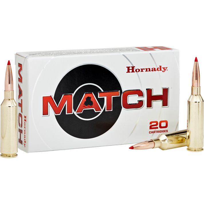 Hornady 82180 Match300WinMag 195gr Extremely Low Drag Match 20 Per Box/10 Case