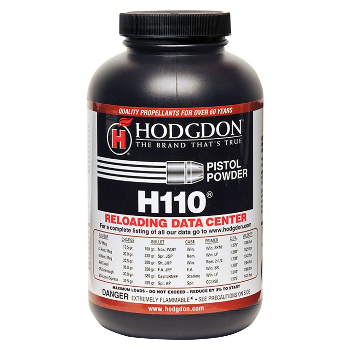 Hodgdon 1101 Spherical H110 Smokeless Pistol/Shotgun Multi-Caliber 1 lb