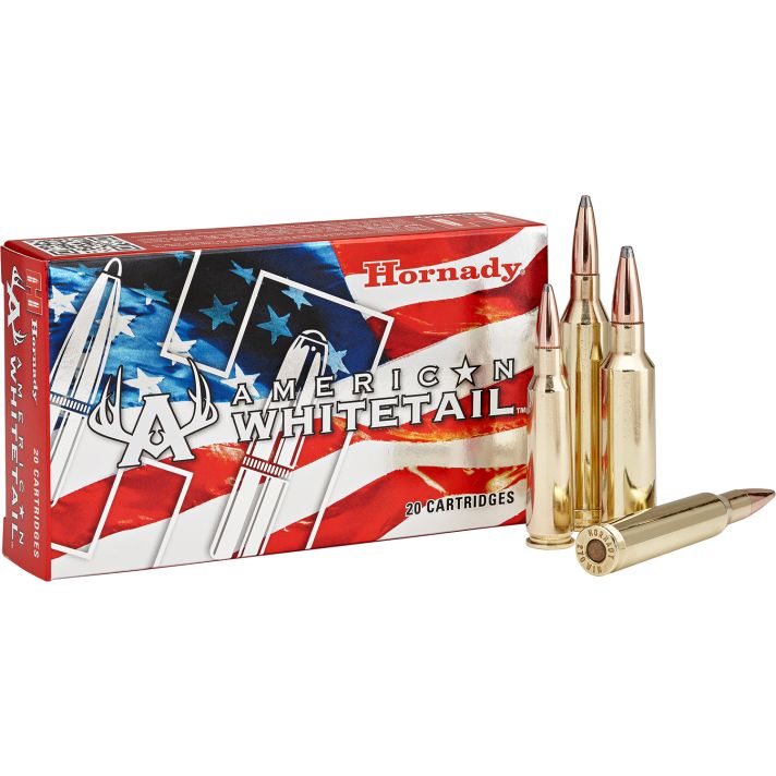 Hornady 82204 American Whitetail300WSM 165gr InterLock Round Nose 20 Per Box/10 Case