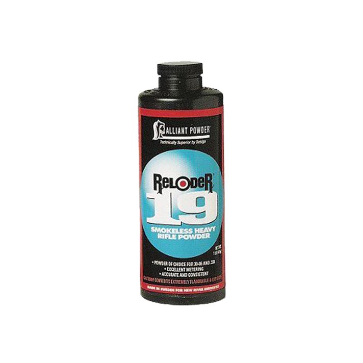 Alliant Powder RELODER19 Rifle Powder Reloder 19 Rifle Multi-Caliber 1 lb