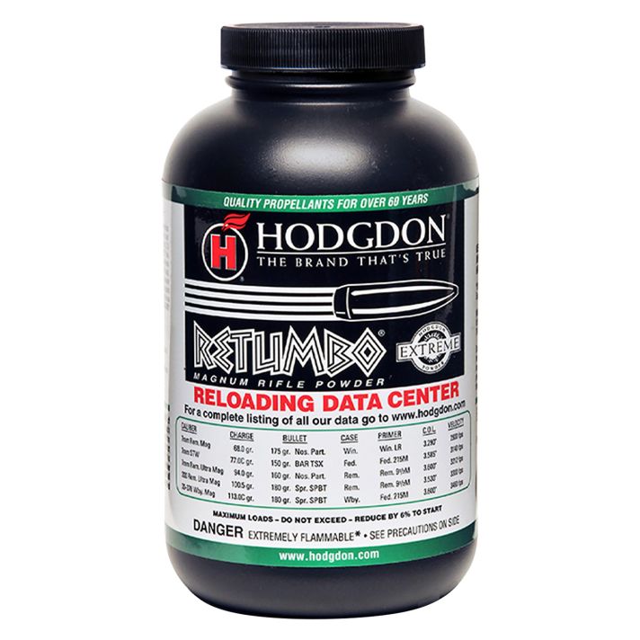 Hodgdon RET1 Extreme Retumbo Magnum Rifle 1 lb