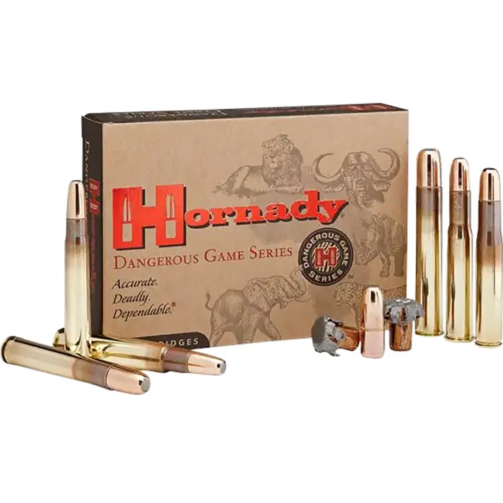 Hornady 82334 Dangerous Game375H&HMag 300gr DGX Bonded 20 Per Box/6 Case
