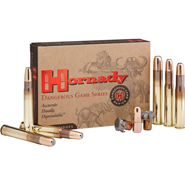 Hornady 82381 Dangerous Game404Jeffery 400gr DGX Bonded 20 Per Box/6 Case