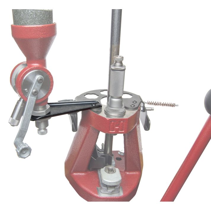 Hornady 399694 Iron Press Powder Measure Bracket Silver Metal Works With Hornady Iron Press