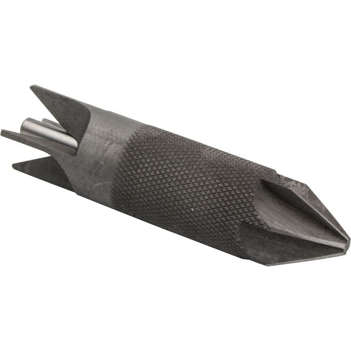 Hornady 050117 Lock-N-Load Deluxe 4-Blade Chamfer/Deburring Tool Silver Steel