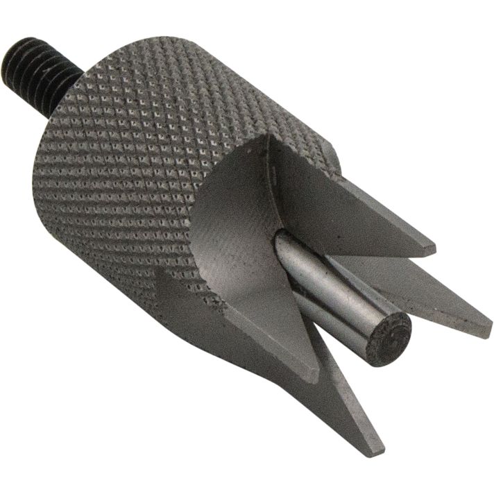 Hornady 050173 Lock-N-Load 4-Blade Outside Diameter Deburring Tool Silver Steel