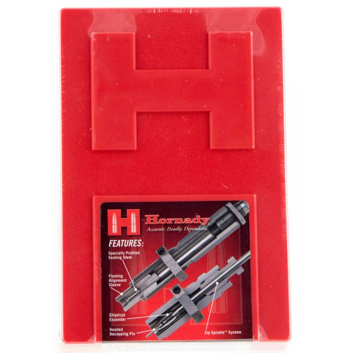 Hornady 546295 Custom Grade Series III 2 Die Set for 6mm Creedmoor Includes Sizing Seater