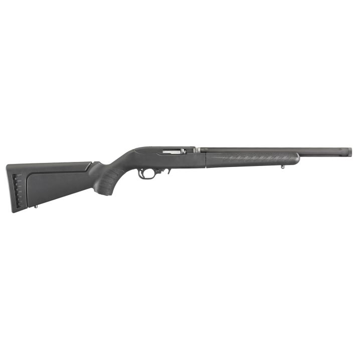 Ruger 21133 10/22 Takedown Full Size 22 LR 10+1 16.12" Satin Black Fluted Threaded Barrel & Receiver, Black Synthetic Ruger Modular System Stock, Right Hand
