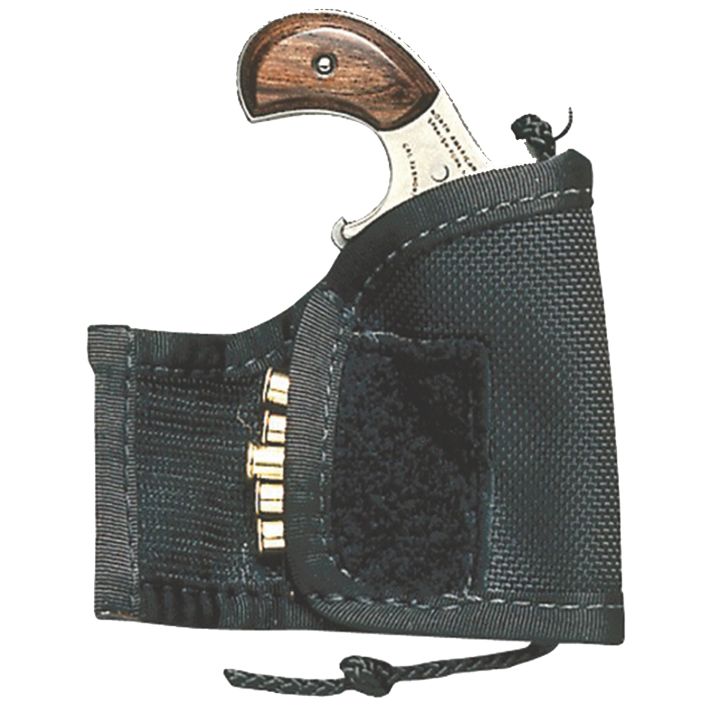 North American Arms HPKL PocketPocket Black Nylon Pocket Fits NAA 22LR Frame Mini-Revolver Ambidextrous