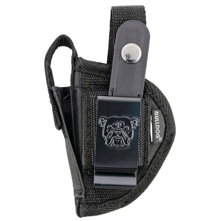 Bulldog FSN1 ExtremeOWB Black Nylon Belt Loop/Clip Fits Ruger LCP/Beretta 21 Bobcat Ambidextrous