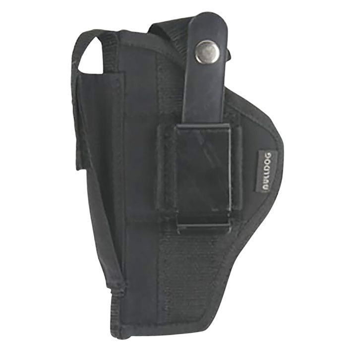 Bulldog FSN20 ExtremeOWB Black Nylon Belt Loop/Clip Fits Subcompact Fits 2-3" Barrel Ambidextrous