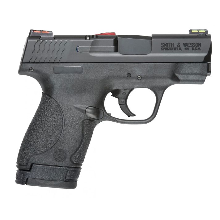 Smith & Wesson 11905 M&P Shield *CA Compliant 9mm Luger 3.10" 7+1,8+1 Black Black Armornite Stainless Steel Slide Black Polymer Grip